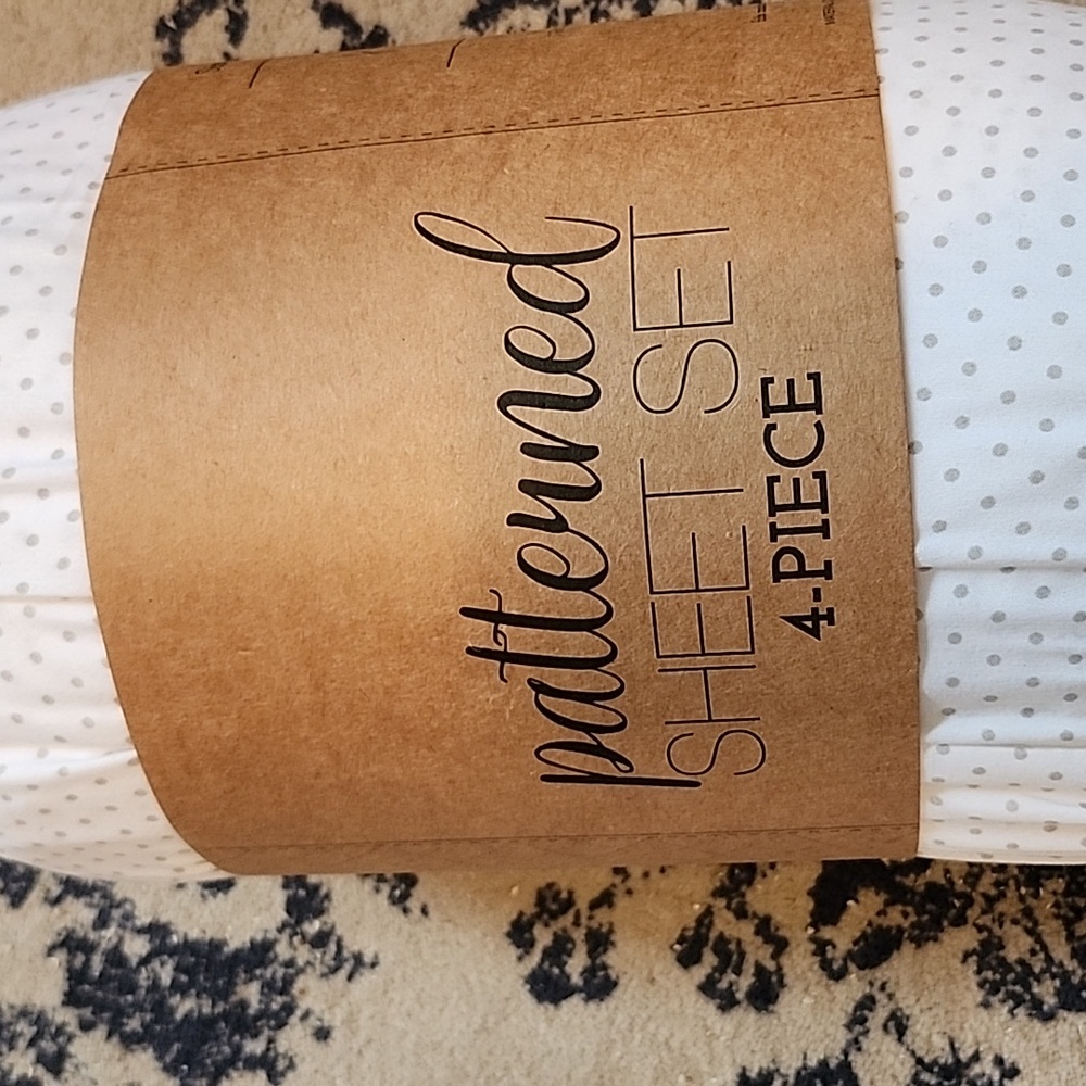 King Microfiber 4 piece sheet set